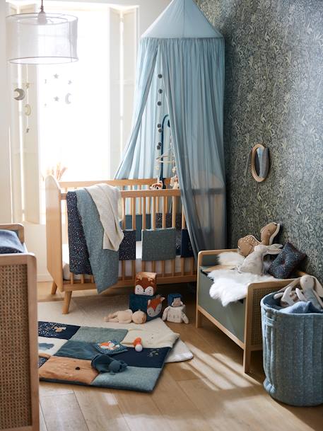 Lit bébé LIGNE CONFETTI NATURE marron - vertbaudet enfant 