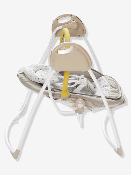 Balancelle avec arche de jeux Babyswing gris - vertbaudet enfant 