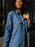 Eco-verantwoorde denim zwangerschapsjurk Eva ENVIE DE FRAISE jeansblauw - vertbaudet enfant 