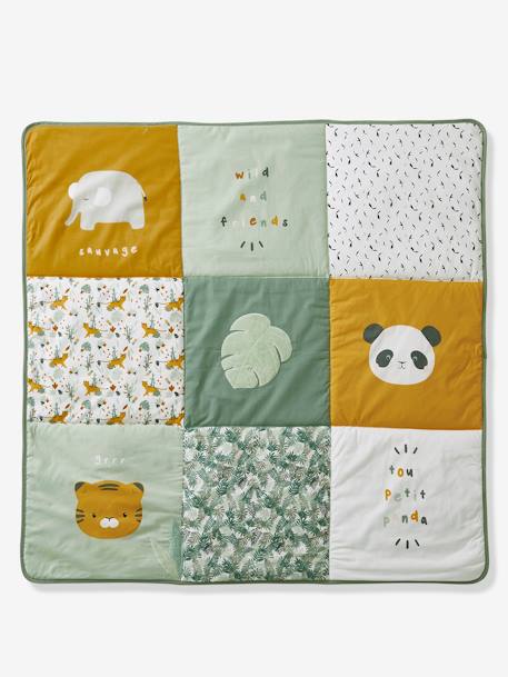 Tapis de sol patchwork HANOI vert - vertbaudet enfant 