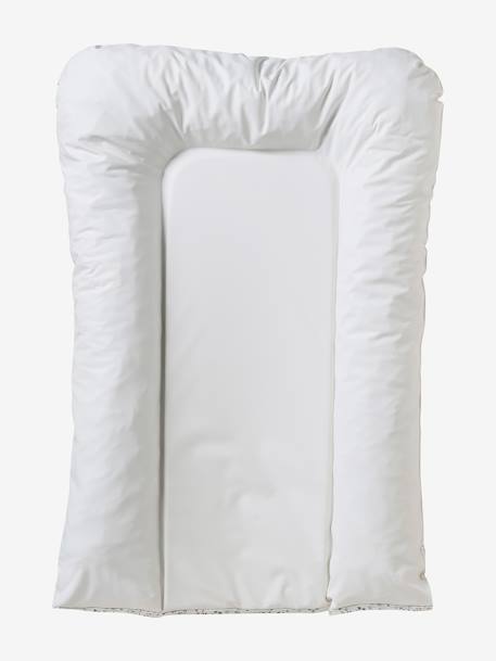 Matelas à langer Lionceau beige imprimé+BLANC IMPRIME+écru+vert imprimé - vertbaudet enfant 