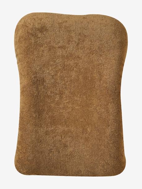 Lot 2 housses matelas à langer animaux bleu grisé+blush+multicolore+noisette+noix de pécan - vertbaudet enfant 