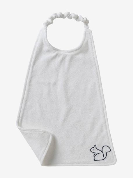 Lot de 3 grands bavoirs bleu grisé - vertbaudet enfant 