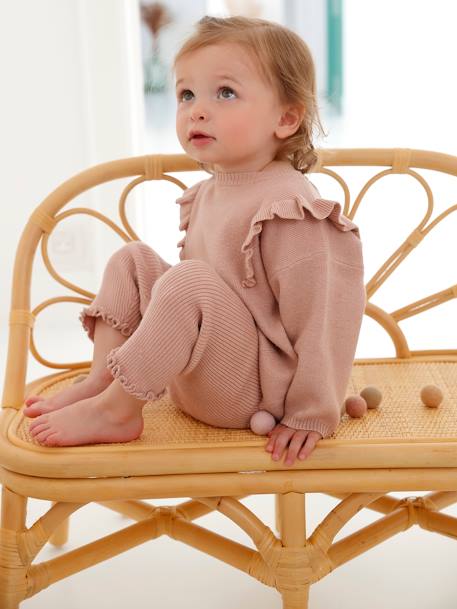 Banc en rotin bois - vertbaudet enfant 