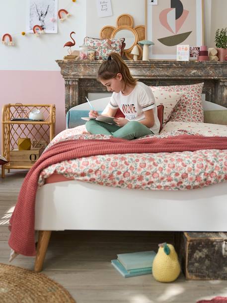 Lit double enfant CONFETTI blanc - vertbaudet enfant 