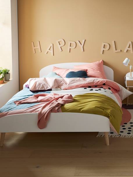 Lit double enfant CONFETTI blanc - vertbaudet enfant 