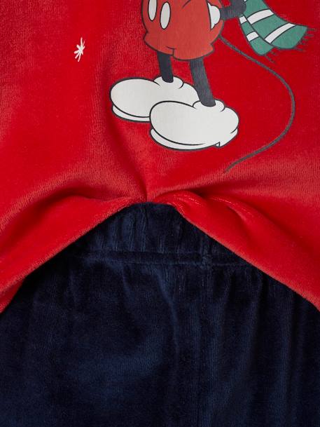 Pyjama garçon Disney® Mickey Noël rouge - vertbaudet enfant 