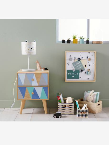 Lampe de chevet Lion beige - vertbaudet enfant 