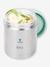 Contenant isotherme inox EAT'S ISY bleu gris - vertbaudet enfant 
