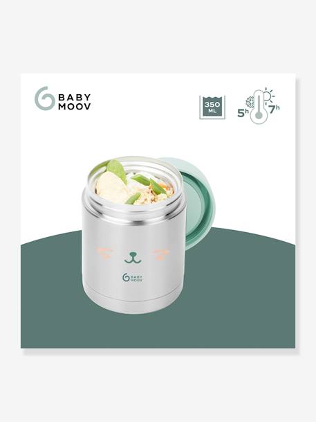 Contenant isotherme inox EAT'S ISY bleu gris - vertbaudet enfant 