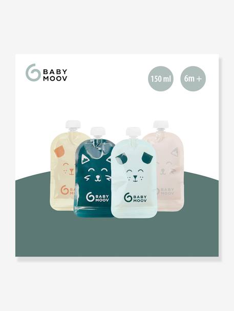 Lot de 20 gourdes réutilisables bleu - vertbaudet enfant 