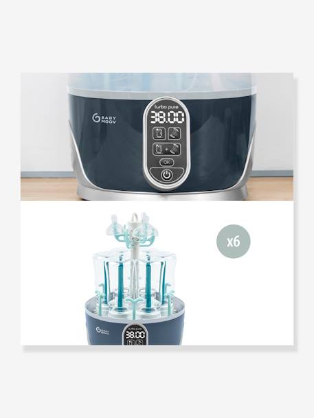 Stérilisateur et sèche-biberons électrique Turbo Pure GRIS - vertbaudet enfant 