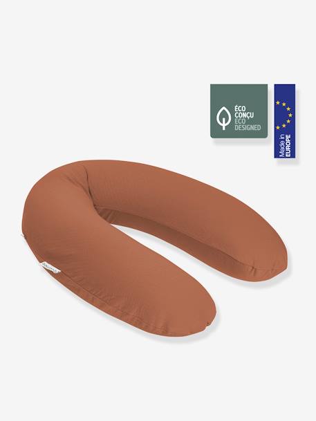 Zwangerschaps- en borstvoedingskussen DOOMOO Buddy ETHNIC PETROL+groen+RISOTTO TAUPE+terracotta - vertbaudet enfant 