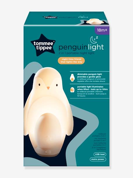 Veilleuse Portable 2-en-1 Pingouin pour chambre d'enfant avec Lumière d'¼uf Portable Pingouin blanc - vertbaudet enfant 