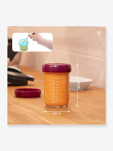 4 babybols en verre (220 ml) MULTICO - vertbaudet enfant 