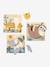 Set van 3 chunky FSC® houten puzzels - Tanzania geel - vertbaudet enfant 