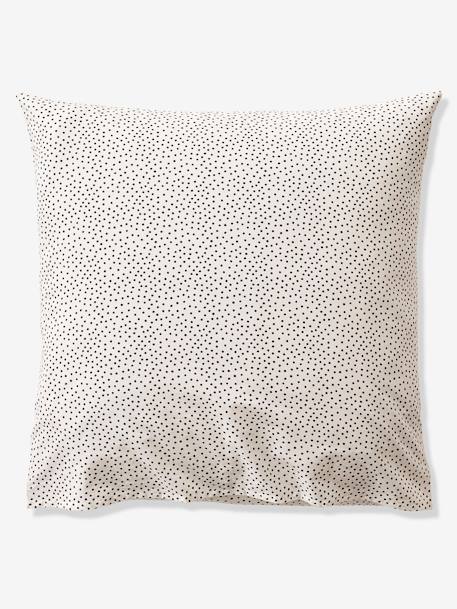 Parure housse de couette enfant et taie d'oreiller avec coton recyclé PRINCESSE POESIE blanc imprimé - vertbaudet enfant 