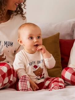 Baby-Pyjama,  overpyjama-Babypyjama voor familiecapsulecollectie Kerstmis