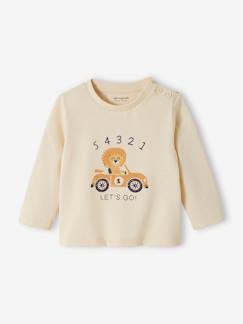 Baby-T-shirt, coltrui-Decoratief T-shirt babyjongen