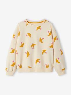 Meisje-Decoratieve meisjessweater met hartjes of stippen