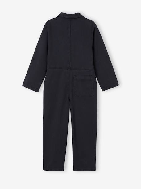 Combinaison fille style worker anthracite - vertbaudet enfant 