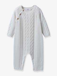 Bébé-Salopette, combinaison-Combinaison bébé en laine et cachemire CYRILLUS