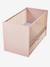 Lit Bébé évolutif 70x140cm avec tiroir de rangement en cannage POESIE rose nude - vertbaudet enfant 