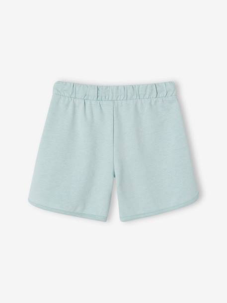 Short fille sport en molleton marine+vanille+vert d'eau - vertbaudet enfant 