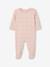 Lot de 3 pyjamas bébé mixtes en interlock BASICS bleu grisé+rose - vertbaudet enfant 