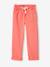 Pantalon fille style paperbag Lyocell fluide corail+kaki+rose - vertbaudet enfant 