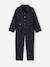 Combinaison fille style worker anthracite - vertbaudet enfant 
