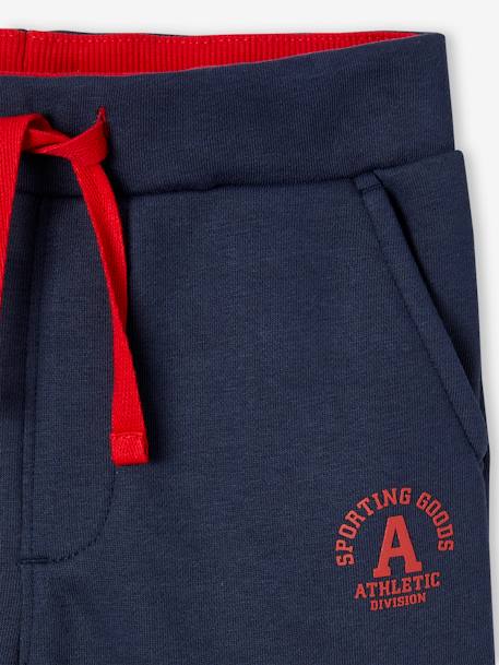 Bermuda sport en molleton garçon marine - vertbaudet enfant 