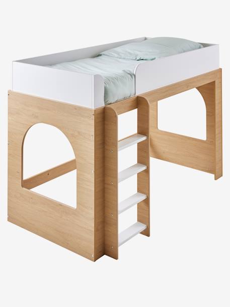 Lit mezzanine 3 en 1 bois - vertbaudet enfant 