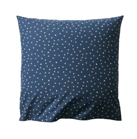 Parure housse de couette enfant et taie d'oreiller DREAM BIG kaki / étoiles marine - vertbaudet enfant 