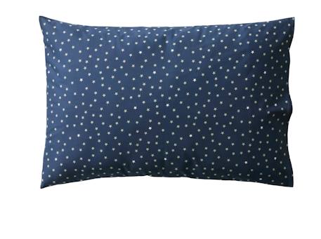 Parure housse de couette enfant et taie d'oreiller DREAM BIG kaki / étoiles marine - vertbaudet enfant 