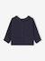 Babyshirt van katoengaas om te personaliseren nachtblauw - vertbaudet enfant 