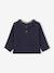 Blouse en gaze de coton bébé personnalisable bleu nuit - vertbaudet enfant 