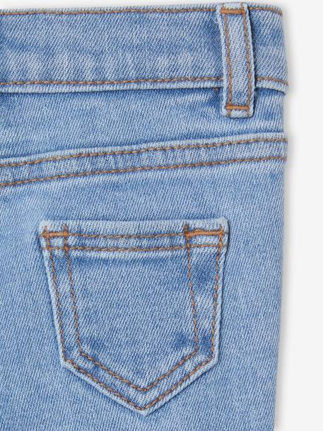 Babyjeans rechte pasvorm BASICS gebleekt denim+ongewassen denim - vertbaudet enfant 