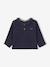 Babyshirt van katoengaas om te personaliseren nachtblauw - vertbaudet enfant 