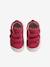 Chaussures premiers pas bébé scratchs bordeaux+fuchsia+jaune pâle+marine+or+rose - vertbaudet enfant 