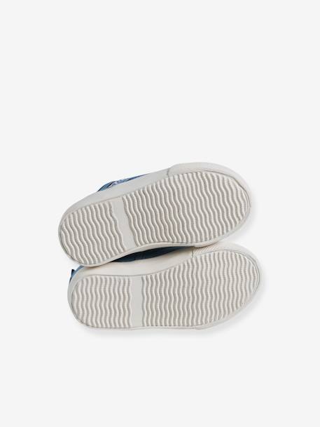 Elastische stoffen babysneakers jeansblauw - vertbaudet enfant 