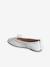 Ballerines en cuir fille blanc - vertbaudet enfant 