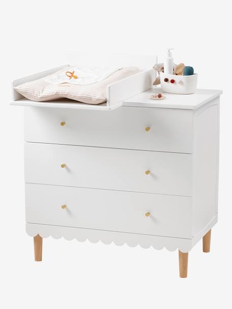 Commode LIGNE FESTON écru - vertbaudet enfant 