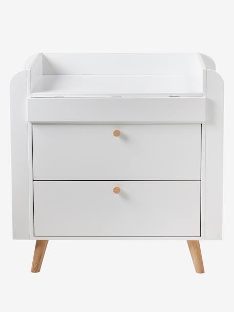 Commode à langer CONFETTI blanc - vertbaudet enfant 