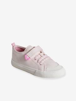 Schoenen-Meisje shoenen 23-38-Sneakers, gympen-Stoffen meisjessneakers met elastische veters, kleutercollectie