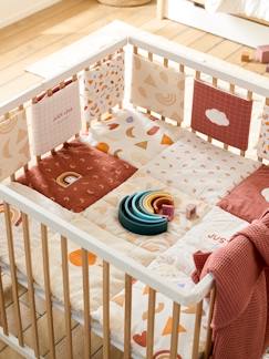 Linge de maison et décoration-Linge de lit bébé-Tour de lit-Tour de lit / tour de parc pare-chocs en coton bio* HAPPY SKY