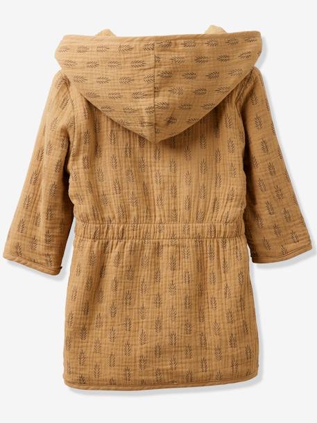 Peignoir de bain bébé personnalisable ETHNIC ocre - vertbaudet enfant 