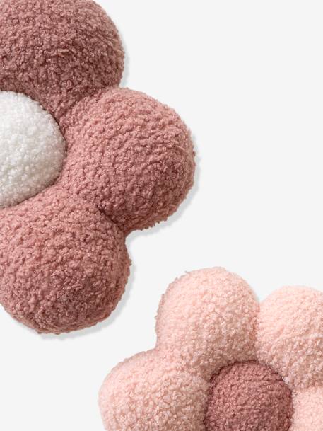 Lot de 3 fleurs bouclette rose imprimé - vertbaudet enfant 