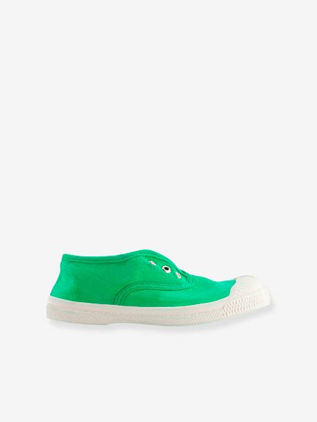 Katoenen tennisschoenen voor kinderen Elly E15149C15N BENSIMON® blauwgroen+bruin+groen - vertbaudet enfant 