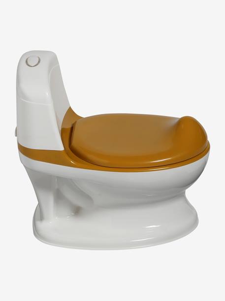 Plaspotje tijgermotief karamel+mosterdgeel+saliegroen - vertbaudet enfant 